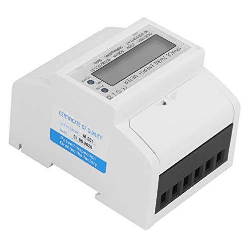 Contatore, misuratore di energia su rotaia, sicuro...