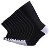 EnerWear-10P-Pack-Unisex-Cotton-Moisture-Wicking-Cushion-Crew-Socks EnerWear 10P Pack Unisex Cotton Moisture Wicking Cushion Crew Socks