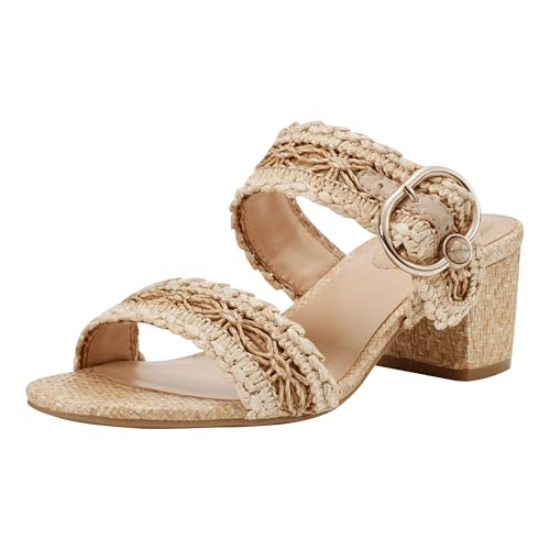Bandolino Women's Almer Heeled Pump, Light Natural 110, 6.5