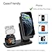 Wireless Charger, 4 in 1 Wireless Charging Station for i pad A pple Watch and i Phone Air pods Pro, Wireless Charging Stand for i Phone 12/12 11 Pro Max/X/XR/Xs/A Pple Watch Charger 5-1 Air pods 2