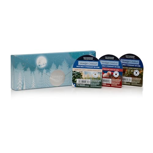 Yankee Candle 3 Wax Melt Set Home Decor Scented Candles Long Lasting Romantic Aroma Aromatic Feel Amazing Present Seasonal Scents