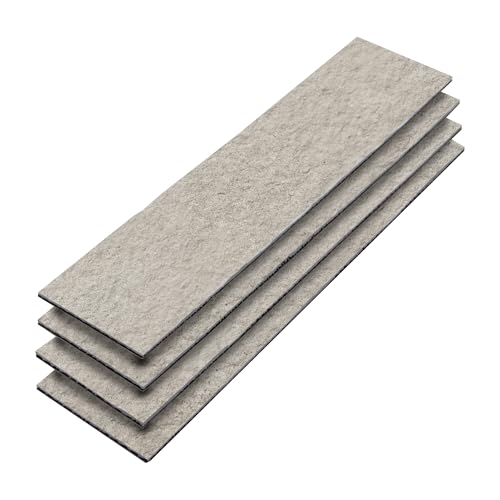 40-Sheet Flexible Stone Peel and Stick Backsplash Tile, 3" x 11.8" Limestone MCM Modified Clay Material Wall Covering, Subway Texture Self-Adhesive Wall Tiles for Kitchen Bathroom Fireplace