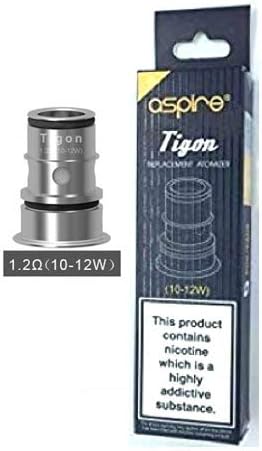 Aspire Tigon Coils 1.2 Ohm (5 pcs) for Tigon Tank kit - Nicotine Free