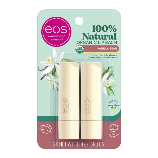 EOS Lip Balm vaina de vainilla, 2 unidades