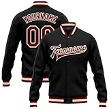 Größen: Diese personalisierte Varsity-Jacke hat eine Vielzahl von Größen, geeignet für Erwachsene und Jugendliche – S ~ 5XL. Es ist sehr geeignet für individuelle Familien-Eltern-Kind-Kleidung oder Teamuniformen. Bitte klicken Sie auf 