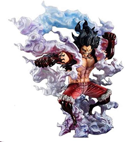 Yzoncd Anime One Piece Monkey D Luffy Gear 4 Snakeman Zoro S Partner Gk Figura de acción de colección Modelo de Juguete 27 Cm Cover
