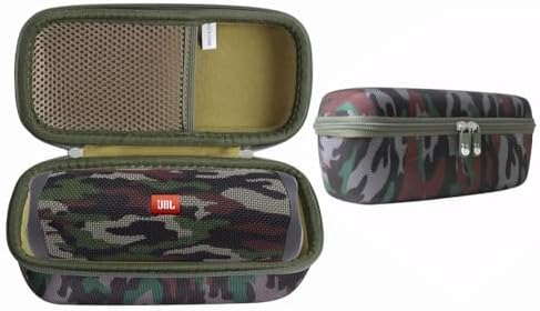 Hard EVA Travel Case for JBL Flip 5 Portable Bluetooth Speaker by Hermitshell (Camouflage)