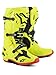 Alpinestars Tech 10 Boots, High-Performance Motocross Boots, CE-Certified, 9, Yellow Fluo/Black/Red Fluo