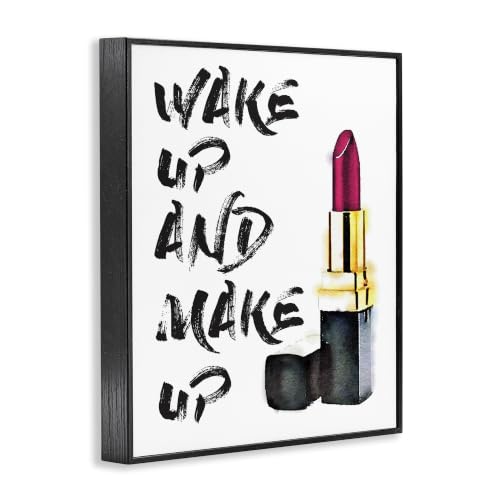 Image of 'Wake Up And Make Up'| Framed Giclee Art