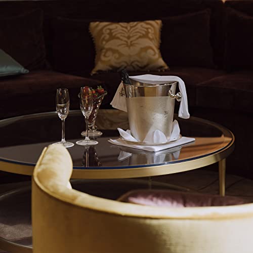 32" Inch Round Glass Table Top 3/8" Thick Pencil Polish Edge Tempered By Fab Glass And Mirror #TOP7