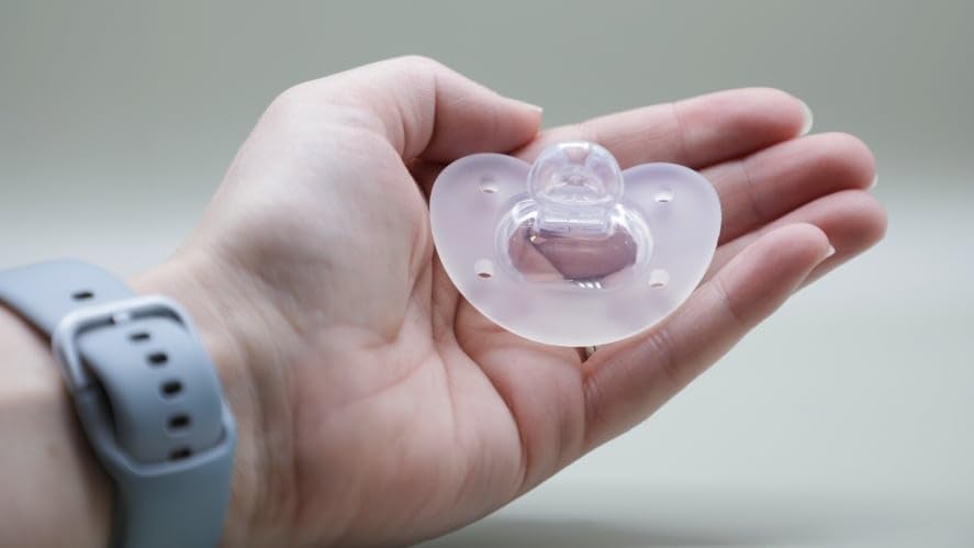 Miniatura 8 de Breathe - Chupete para bebé, diseño patentado para el desarrollo oral y facial natural, sin BPA, sin látex, desarrollado por pediatras, apto para