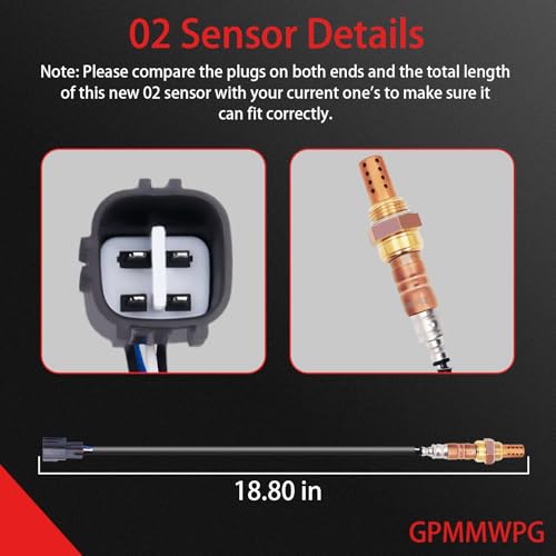 Sensor de oxígeno para Toyota 1PCS O2 Sensor 234-4622 miniatura 3