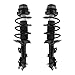 UNITY AUTOMOTIVE 2-11185-11186-001 Front 2 Wheel Complete Strut Assembly Kit 2012-2017 Kia Rio, 2012-2017 Hyundai Accent