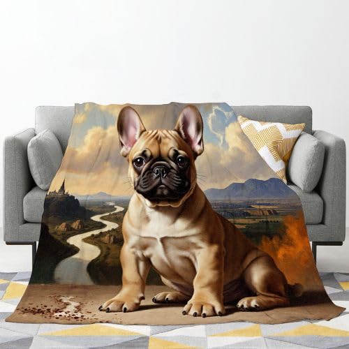 Couverture Polaire 240 x 260 Animaux Chiens, Couverture Polaire Grande Taille 240x260 cm | Usage Multiple comme Couette d'Appoint, Assure Une Protection Contre Le Froid B197