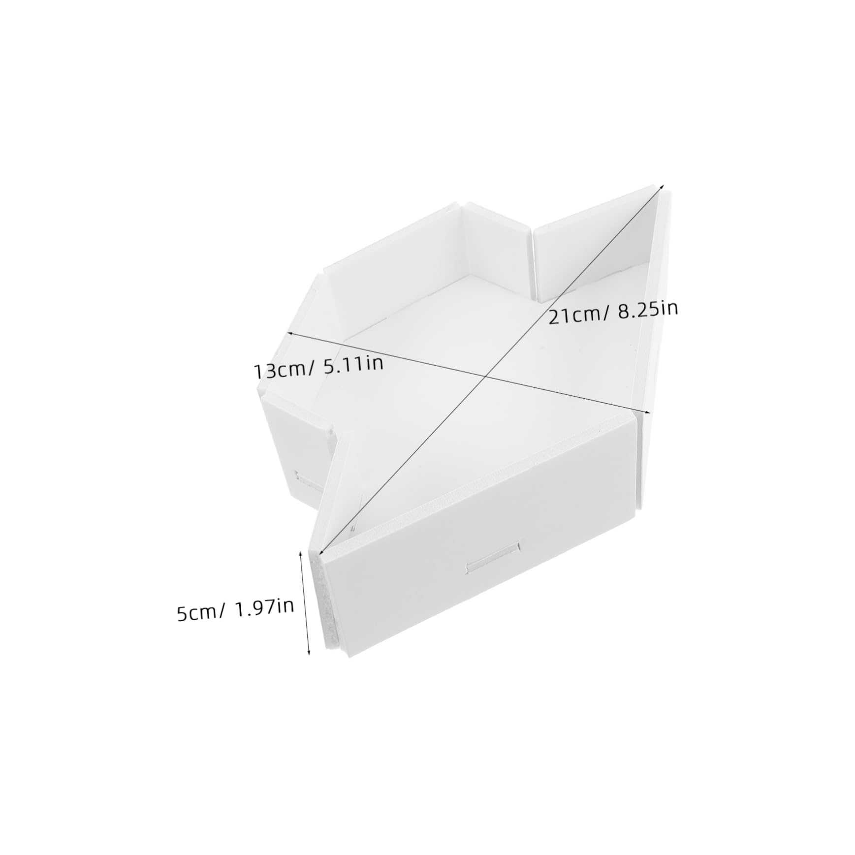 NIYANGLE Stylish Fillable Tray for Party Favors and Snacks Easy Assembly Reusable Design for Long Term Use for Graduation Celebrations and Keepsakes