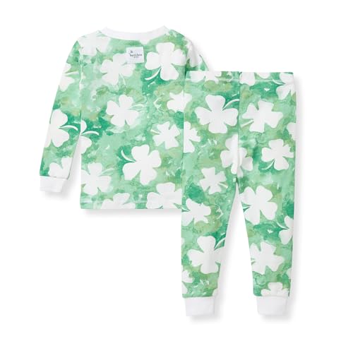 Burt's Bees Baby Girls' Organic Cotton Long Sleeve Tee and Pants Pajama Set for Comfortable Nighttime Sleep
| Burt's Be 