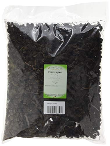 Naturix24 Erlenzapfen Ganz, 1er Pack (1 x 1 kg)