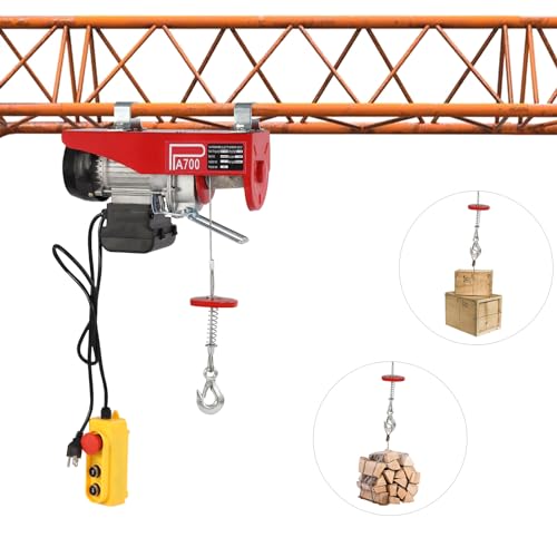 Polipasto Eléctrico 1543lbs 110V con Control Remoto miniatura 5