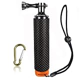 Waterproof Floating Hand Grip Compatible with GoPro Hero 11 10 9 8 7 6 5 4 3+ 2 1 Session Black Silv