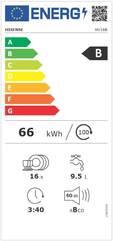 Hisense HV16B Product Data Sheet