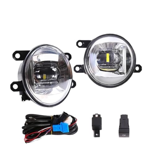 Phare antibrouillard de pare-chocs pour Toyota Sienna 2021-2022 avec ampoules blanches 12V