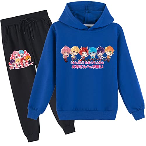 Amazon.co.jp: すとぷり パーカー 子供服 莉犬 コスプレ プルオーバー 