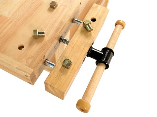 The Workplace Depot Wooden Workbench – Heavy-Duty Workstation with Rapid-Action Vices & Integrated Storage, Ideal for DIY, Carpentry & Professional Workshops 6 The Workplace Depot Wooden Workbench – Heavy-Duty Workstation with Rapid-Action Vices & Integrated Storage, Ideal for DIY, Carpentry & Professional Workshops - Image 6