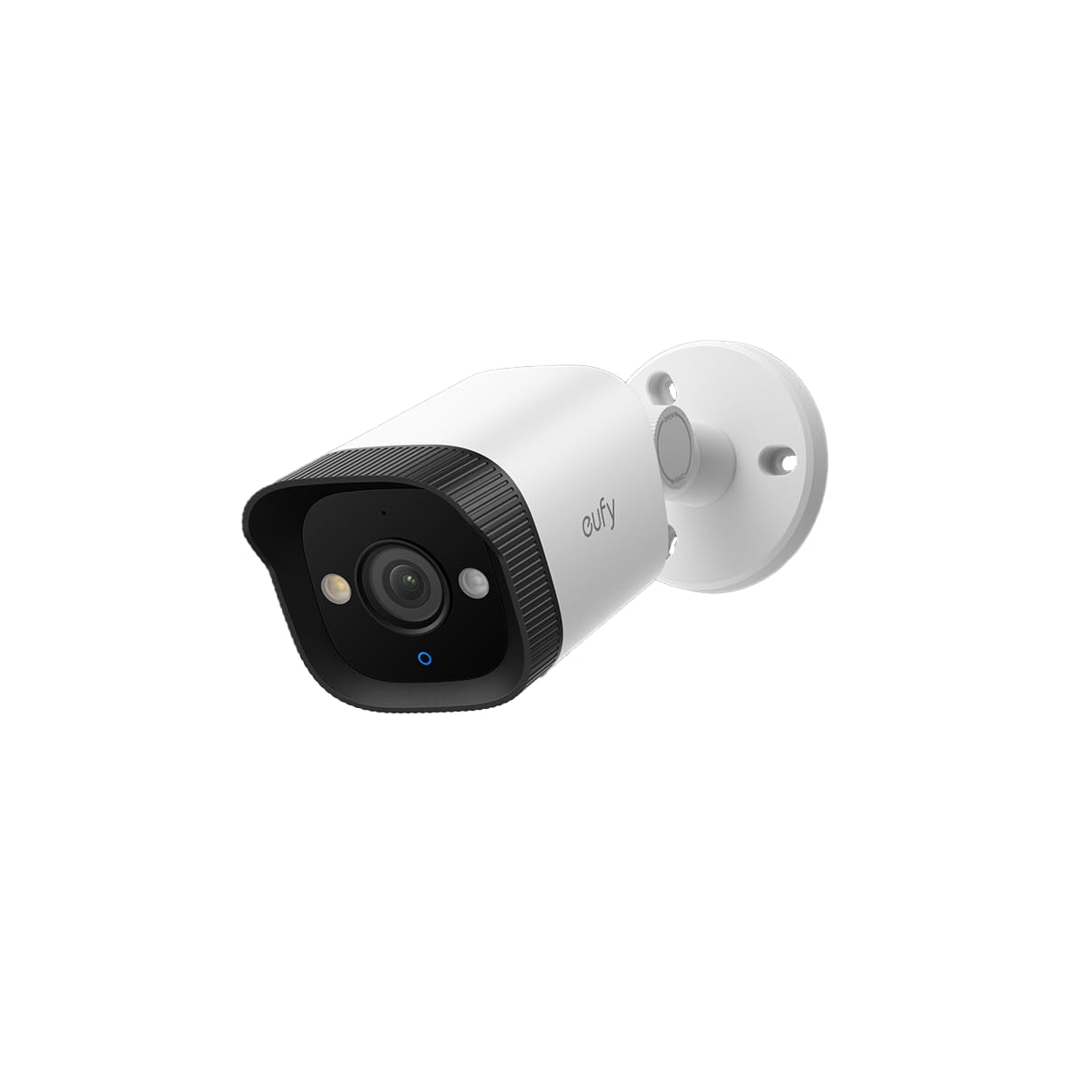 eufy Security PoE Bullet CCTV Camera E40 Add-On, Wired Outdoor Surveillance, 4K UHD, 122°FOV, F1.6 Colour Night Vision, 24/7 Recording, Person/Vehicle/Pet AI Detection,Red&Blue Lights