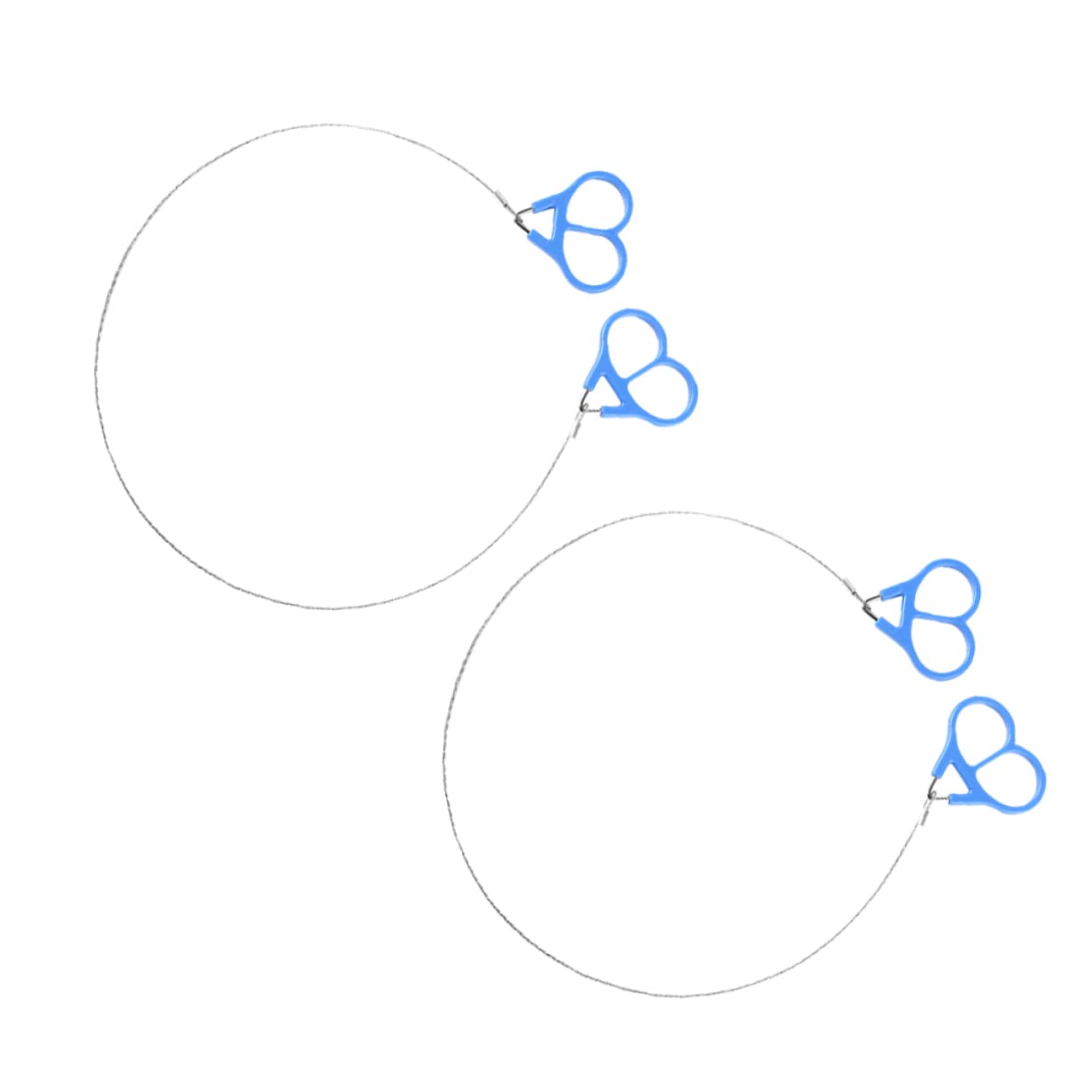 VANZACK 6pcs Portable Stainless Steel Survival Wire Saws for Outdoor Camping and Climbing Manual Rope Cutter for Efficient Branch Cutting Essential Camping Tool