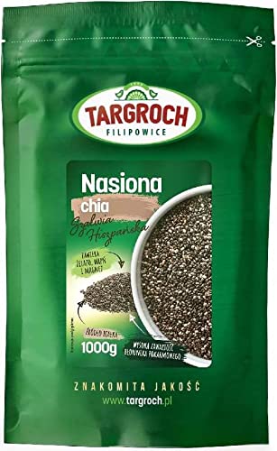 Nasiona chia (szałwia hiszpańska) 1000g Targroch