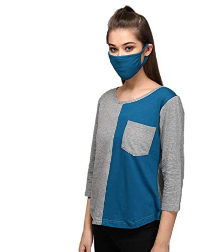 Image of KOTTY Women's Solid Regular Fit T-Shirt