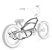 Tracer 20-inch Master Stretch Cruiser Steel Frame, with Chain Guard for Inter-3 Speed Coaster Brake (MGREY)