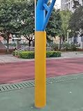 Acolchado de seguridad para exteriores para postes y postes, protección anticolisión resistente a la intemperie para gimnasio, parque infantil y aro de baloncesto