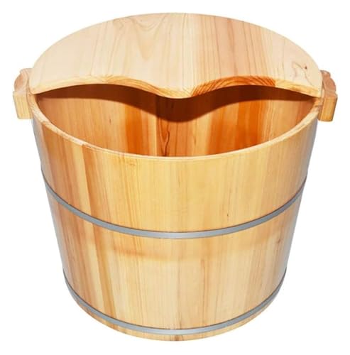 Tina de madera para pies sólida multicolor