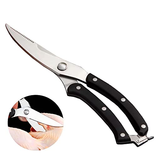 Tesoura de Cozinha Profissional Trinchar Cortar Frango Peixe