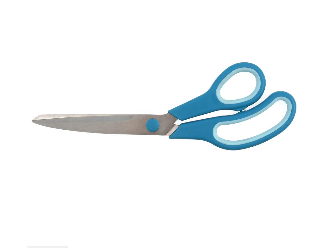 25cm Soft-Grip Dressmaking Scissors for Crafts | Adults Craft Scissors