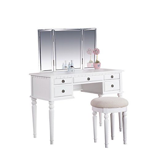 Houseables Trifold Vanity Mirror Hangab Buy Online In El Salvador At Desertcart