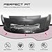 MagicDrift Front Bumper Lip Chin Spoiler, Compatible with 2003-2005 Nissan 350Z, MDA Track Style Polyurethane(PU) Front Lower Splitter Protector, Unpainted Black, 1 PC