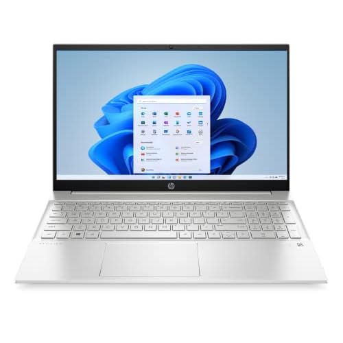 HP Pavilion 15.6" Laptop PC 15-eh0009sa, Touch Screen, AMD Ryzen 5, 8GB RAM, 256GB SSD, FHD, Natural silver