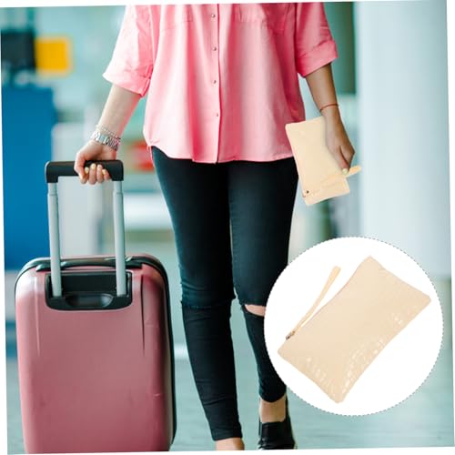 VALICLUD Patterned Clutch Wallet for Women Stylish Creamy White Handbag Wear Resistant Large Capacity for Phone and Cards Gift Option for Female Friends2