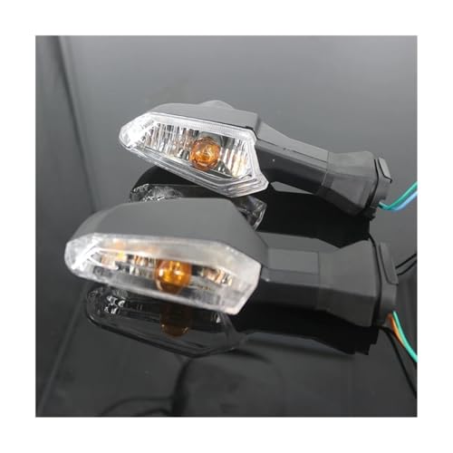 Indicateurs de moto pour Ninja 650 et ER6N clignotant transparent avant arrière