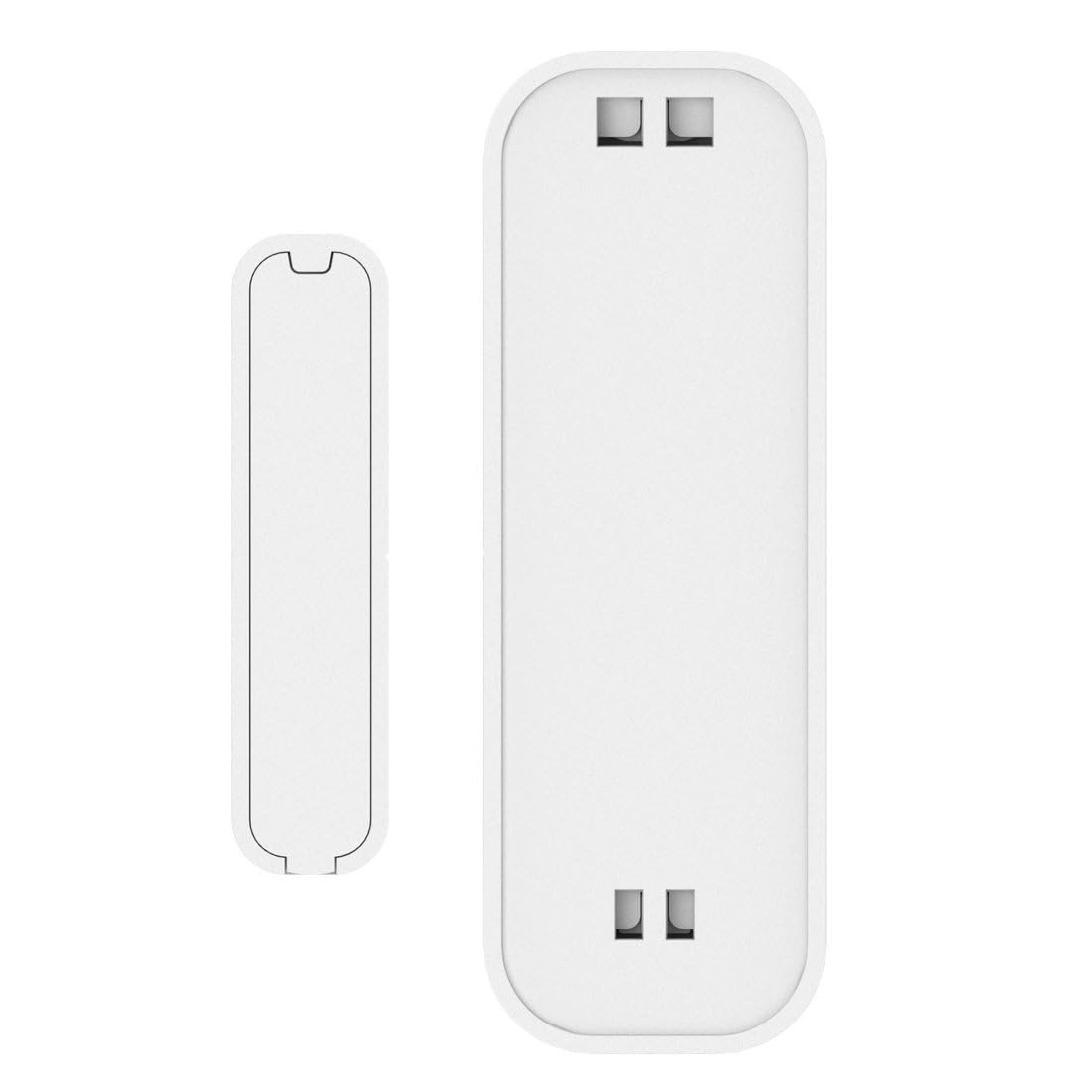 Hama Contatto Porta/finestra WiFi connesso (per porte/finestre/garage, Zigbee, Compatibile con Controllo vocale tramite Amazon Alexa/Google Assistant o Apple Siri), Bianco