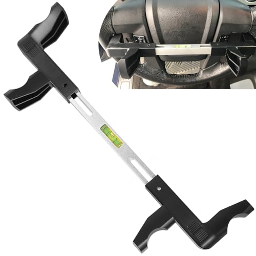 Steering Wheel Level Alignment Tool Suitable for Steering Wheel Internal Diameter 170-250mm and 280-340mm,Spring-Loaded Steering Wheel Level Bar Tool