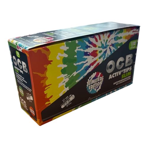 OCB ActivTips Slim Limited Edition 7 mm 10 Beutel x 50 Stück