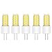 Produktbild 5X G4 LED Lampen 3W LED Leuchtmittel 20 SMD 2835 LEDs Kaltweiß 6000K LED Bulb 300LM Äquivalent zu 30W Halogen AC/DC12V