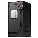 Spider Farmer Tente de Culture de qualité Professionnelle 60x60x120cm Tente de Culture hy...