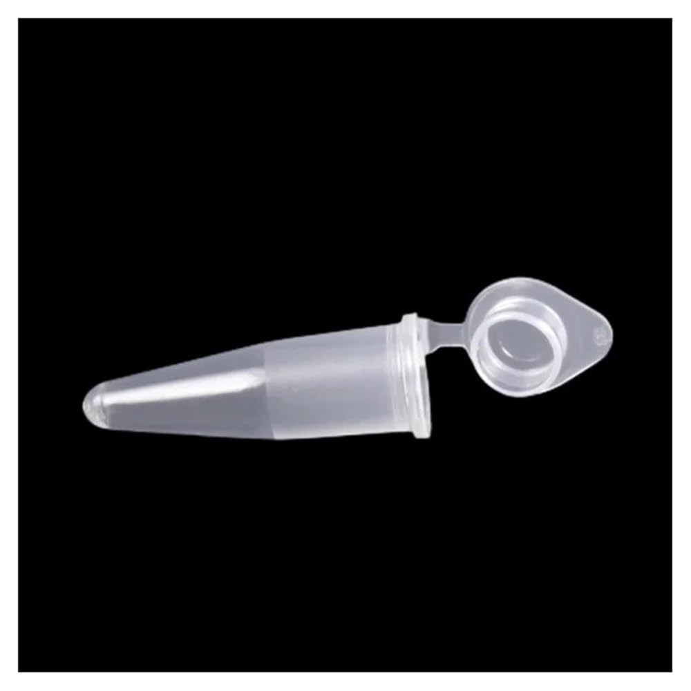 Instrumentos y Equipos de Laboratorio Tubo de centrífuga de pared ultrafina con tapa plana de 0,2 ml y 0,1 ml (paquete de 1000)(0.1ml)