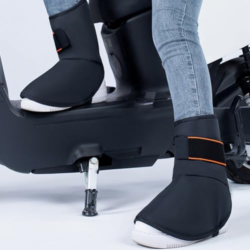 Cubrezapatos impermeables para ciclismo - cubre pies cálidos para invierno, esquí, senderismo, hombres y mujeres, caminar, escalar, ciclismo y mochila miniatura 3