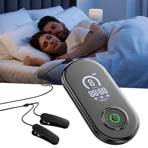 WingFly Advanced Sleep Aid Device Vagus Nerve Stimulation Device with Ear Clips Sleep Aid Device CES Reduce Anxiety Relieve Fatigue Microcurrent 3 Modes & 9-Level Adjustment