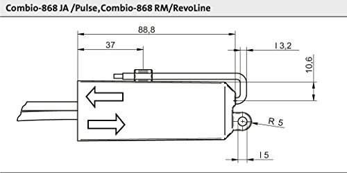Funkempfänger Combio-868 JA für Jalousien
